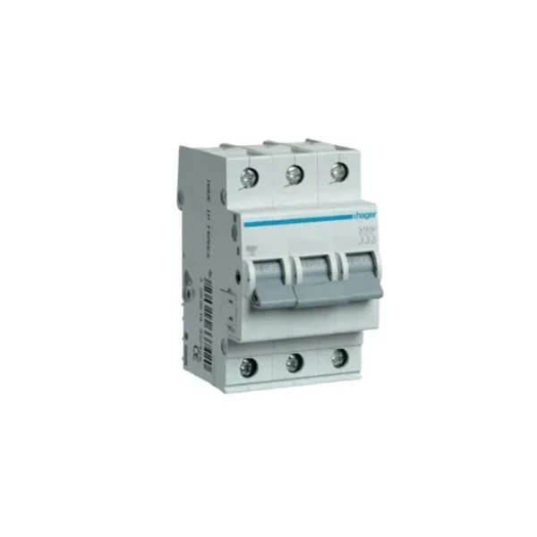 Hager MC-3 3 Pole Miniature Circuit Breaker