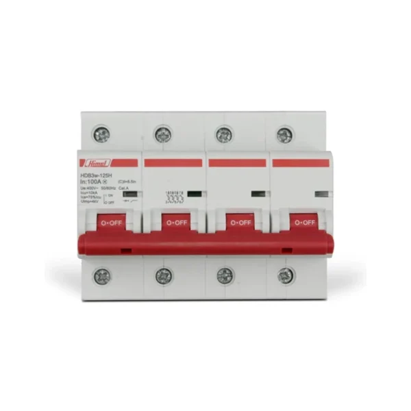 Himel HDB3W125H4C 4 Pole Miniature Circuit Breaker