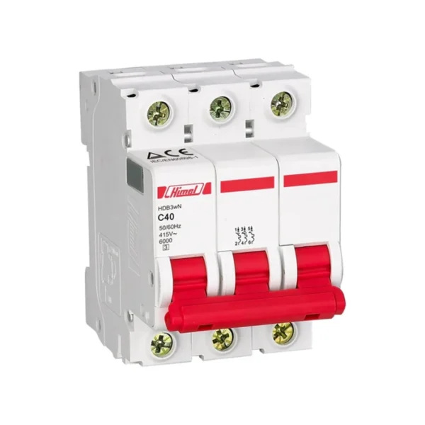 Himel HDB3wN3C 3 Pole Miniature Circuit Breaker