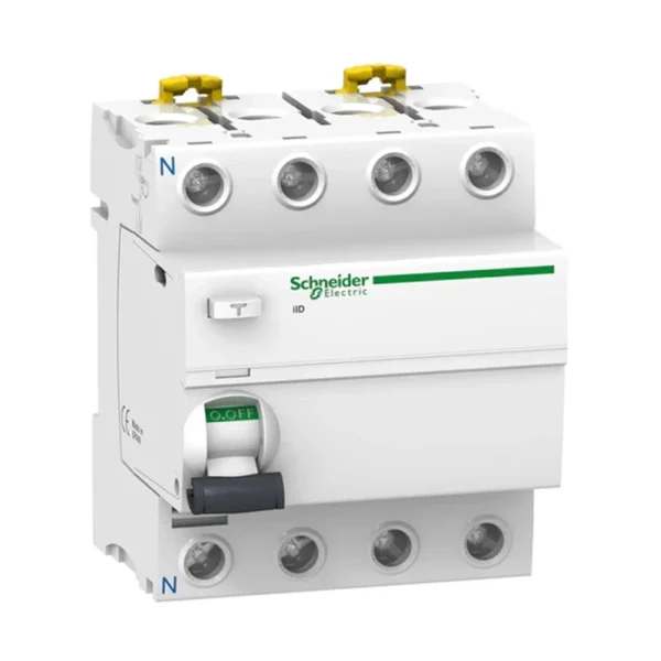 Schneider 4 Pole Residual Current Circuit Breaker 30mA-300mA