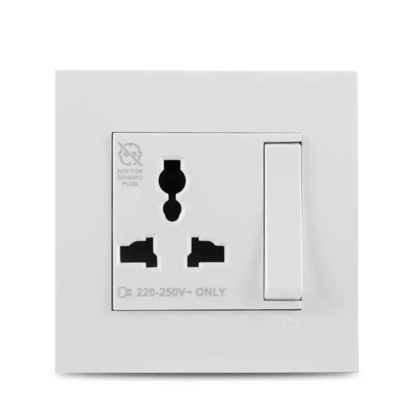 Vivace 13A International Switch Socket