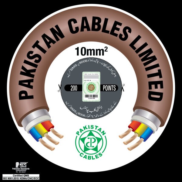 Pakistan Cables 1x10 MM² 450/750 V