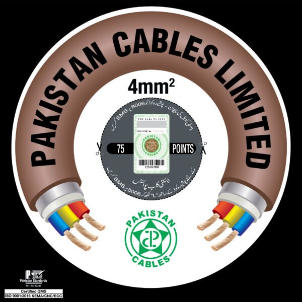 Pakistan Cables 1×4 MM² 450/750 V