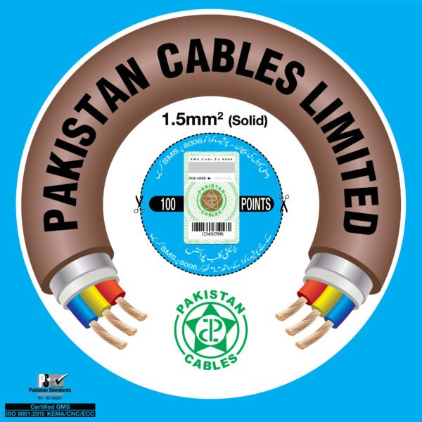 Pakistan Cables 1×2.5 MM² 450/750 V