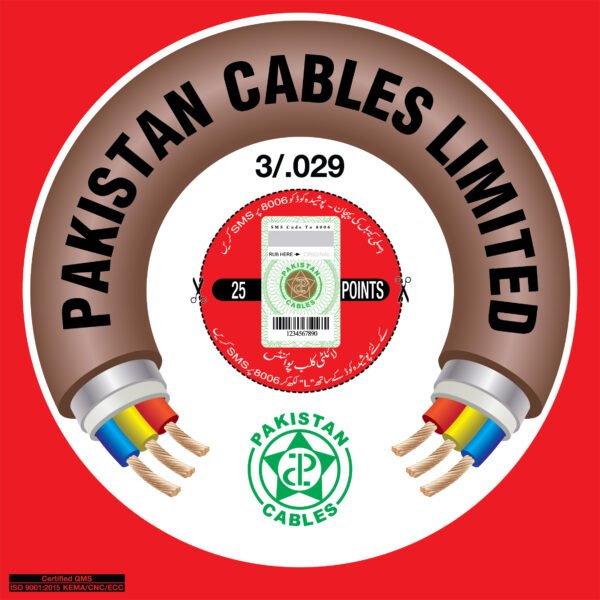 Pakistan Cables 3/.029 250/440 V
