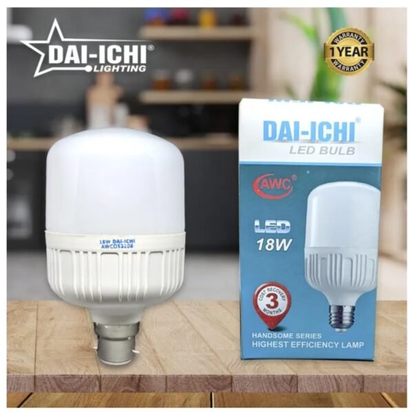18W LED BULB HANDSOME SERIES DAIICHI WHITE E27 SCREW TYPE