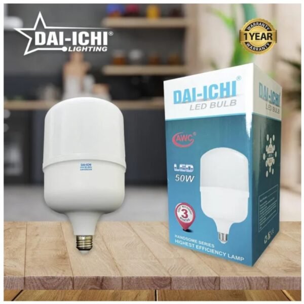 50W LED BULB HANDSOME SERIES DAIICHI WHITE E27 SCREW TYPE