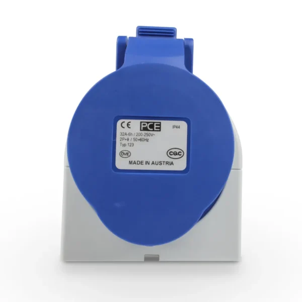 PCE 32 Amp 3-5 Pin Wall Mounted Socket IP44
